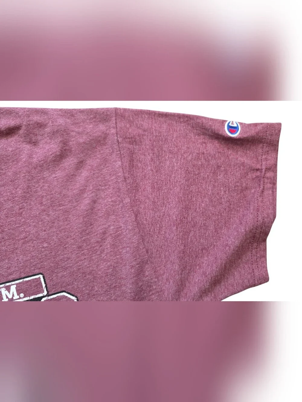 ​Texas A&M Aggies Champion Medium Maroon Collegiate Tee Shirt - Picture 5 of 7